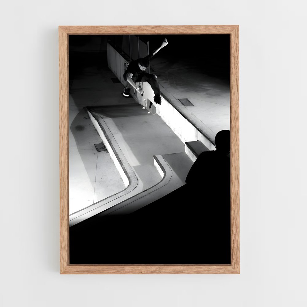 Poster Luan oliveira – affiche Skateboard (vue 4)